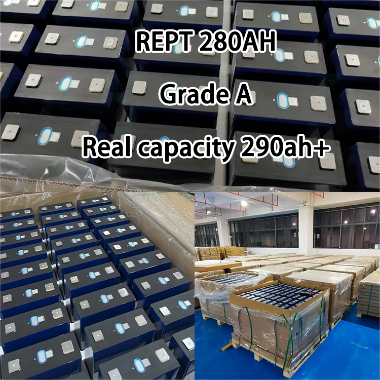 EU Stock Phosphate Battery 3.2v Lifepo4 Cells Prismatic Lithium Ion Batteries REPT 280ah Battery Akku Lifepo4