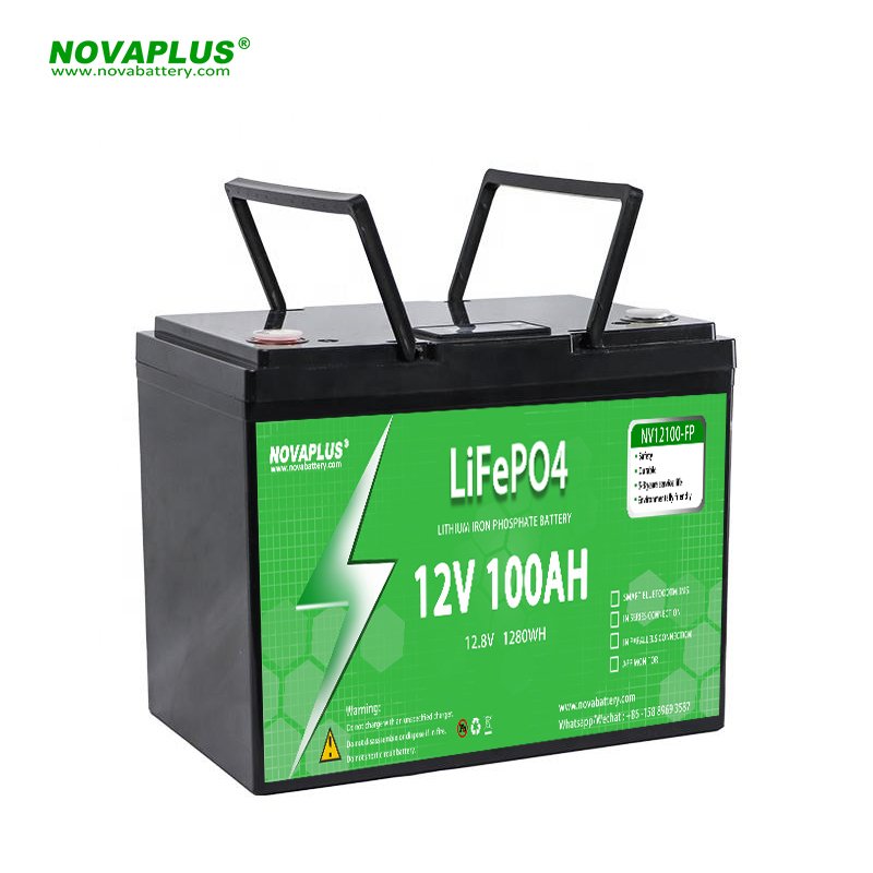 Nova 12V Lithium Battery 100ah 200ah APP control lifepo4 battery pack lithium ion battery for Solar Energy System