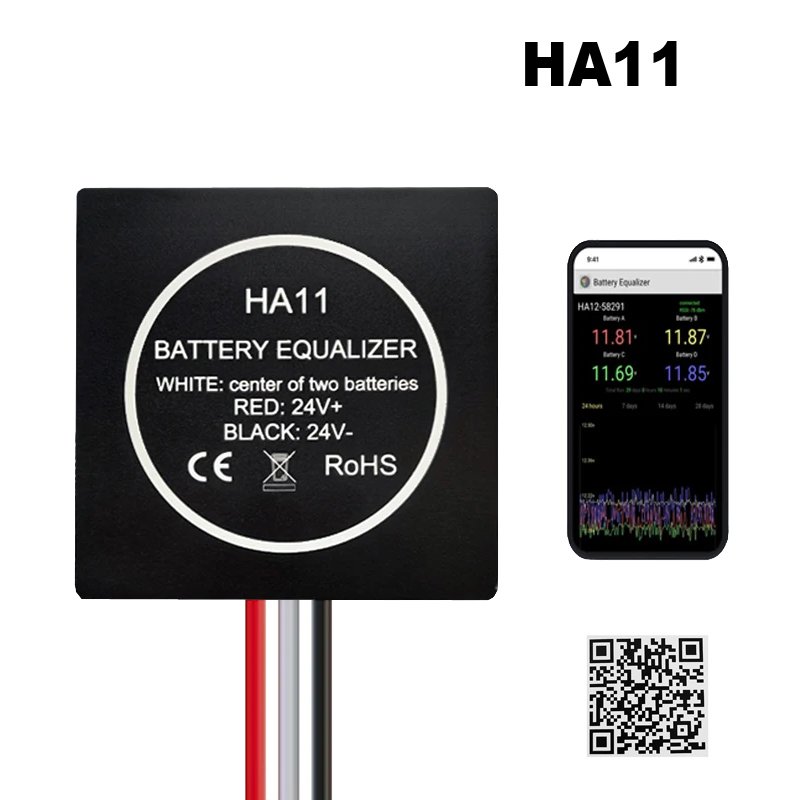 Jesudom 24V 48V lithium-ion lead-acid battery Parallel battery Balancer HA11L HA12L Battery voltage balancer