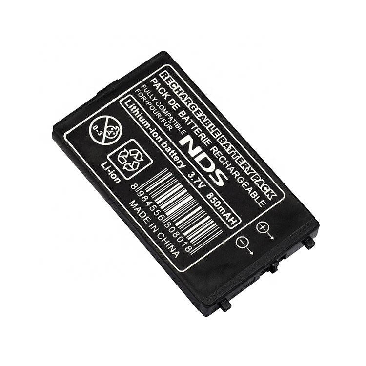 850Mah 3.7V Rechargeable Deep Cycle Lithium Ion Battery Price Game Player Battery For Nintendo Ds Nds Ntr-001 Ntr-003 Ntr003