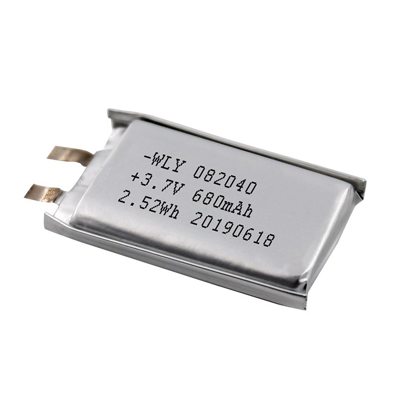 3.7v Rechargeable Batteries 802040 Suitable for Electronic Products 082040 680mAH Lithium Ion Batteries