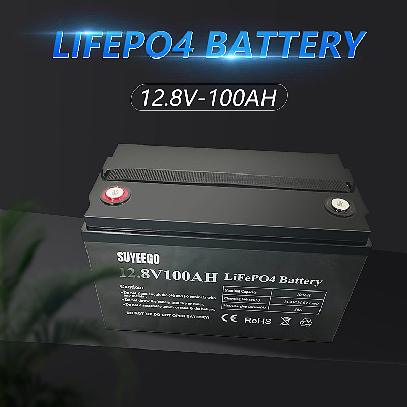 SUYEEGO Factory LiFePO4 Battery 3.2V 12V 24V 36V 48V 24Ah 36Ah 50Ah 60Ah 100Ah 150Ah 200Ah 300Ah Deep Cycle Lithium Ion Battery