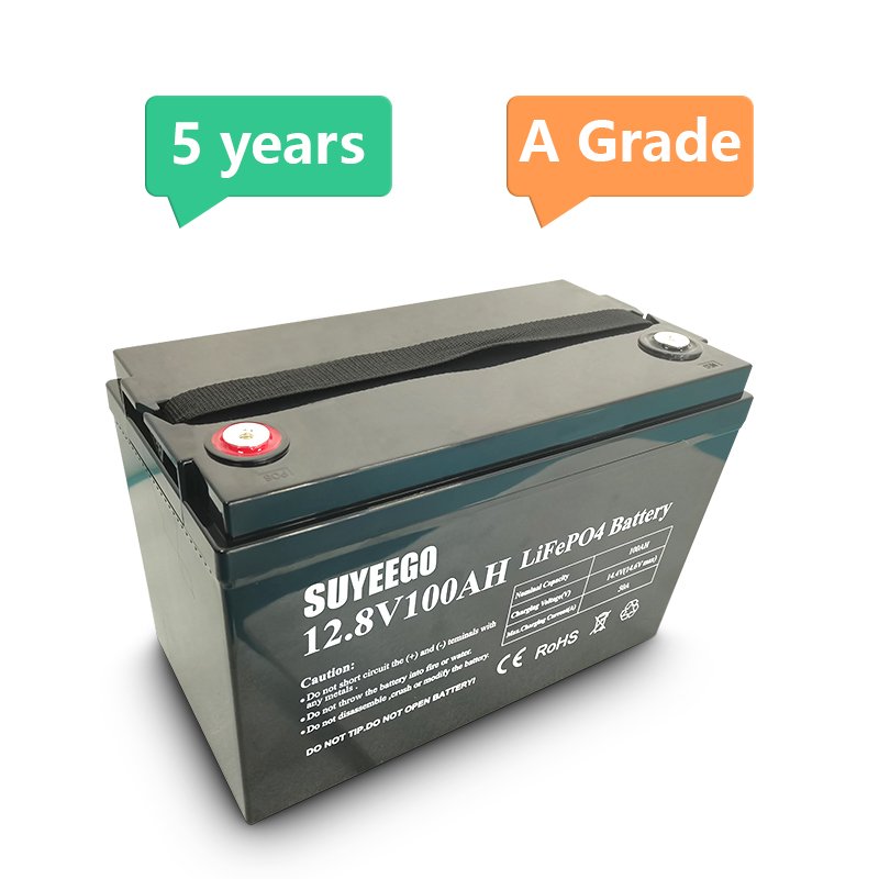 SUYEEGO Factory LiFePO4 Battery 3.2V 12V 24V 36V 48V 24Ah 36Ah 50Ah 60Ah 100Ah 150Ah 200Ah 300Ah Deep Cycle Lithium Ion Battery