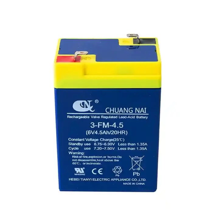 Custom Capacity Lead-Acid Battery 6v 4.5ah 20hr Electronic Scale Kids Electric Vehicle Battery