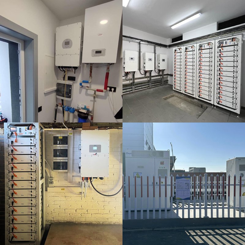 Deye BOS-A High Voltage Battery Pack LiFePO4 53.76kWh 84.48kWh 115.2kWh 176.64kWh Lithium ion Batteries