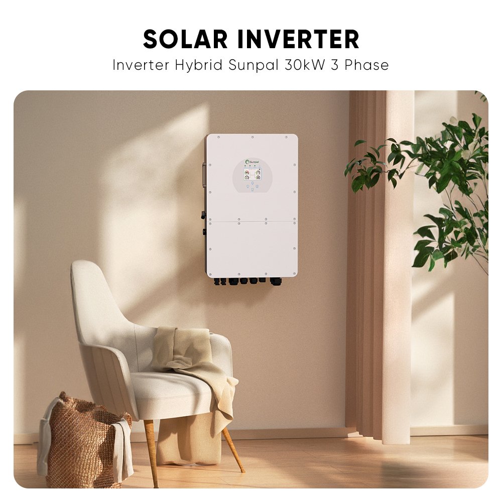 Sunpal Complete Solar Energy System 30Kw Solar System With Battery For Home