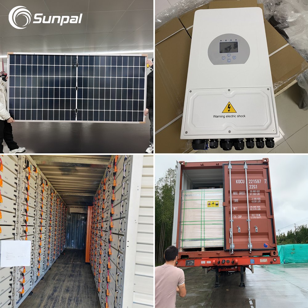Sunpal Complete Solar Energy System 30Kw Solar System With Battery For Home