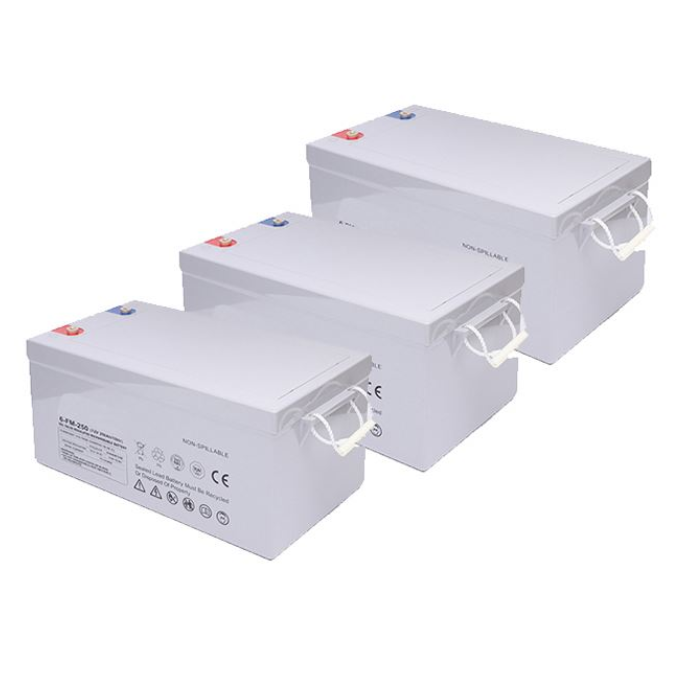 Morel agm solar deep cycle battery 12v 200ah 2000+ cycle for home energy system