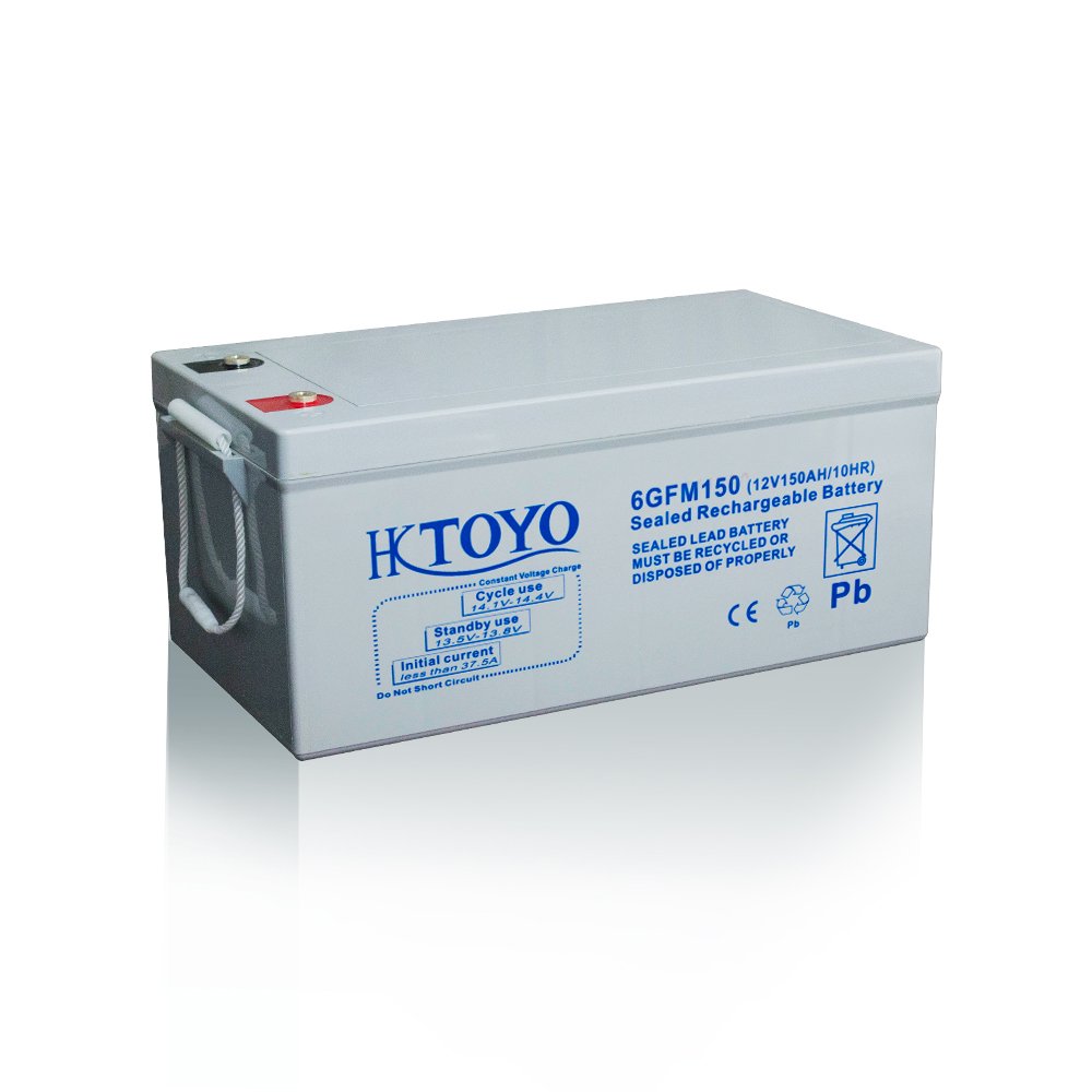 ESG China Rechargeable Gel Deep Cycle Lead Acid Battery 12v 100 150 200 Amp Ah Solar Batteries Price