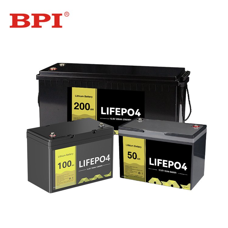 BPI 12V Lithium Battery Rechargeable 100ah lifepo4 battery pack lifepo4 12v 100ah lithium ion battery