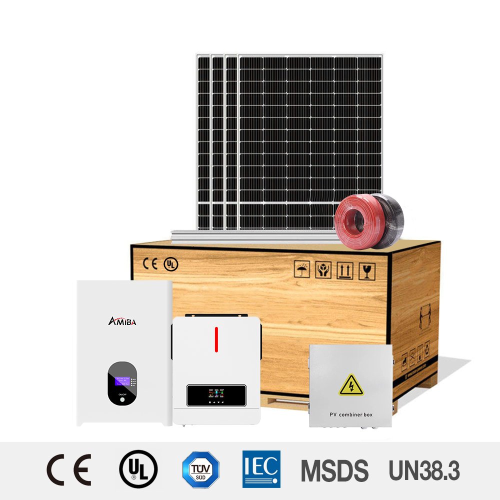 Solar Power System Complete Kit Wholesale High Efficiency 1kw 2kw 3kw 5kw 10kw Solar Panel For Home