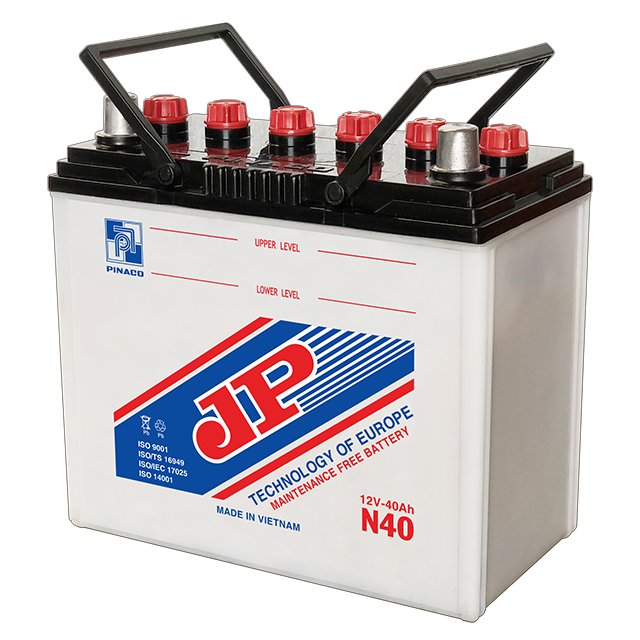 N40 (12V 40Ah) JP High Quality Dry Battery Maintenance-Free Home Energy Storage Solar System Batteries Car MSDS Certificated