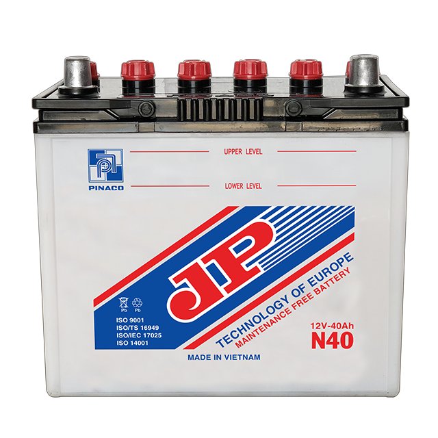 N40 (12V 40Ah) JP High Quality Dry Battery Maintenance-Free Home Energy Storage Solar System Batteries Car MSDS Certificated