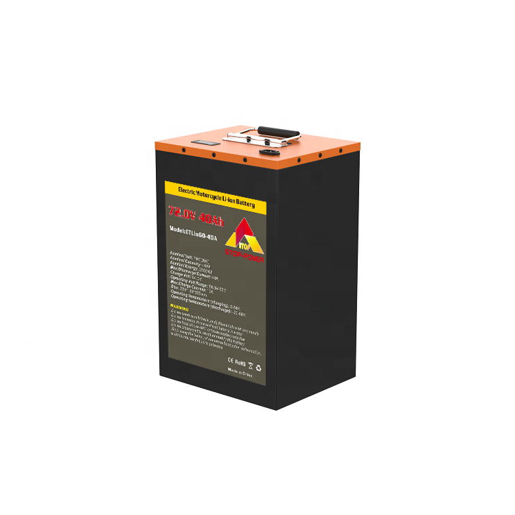 lithium ion battery 72V 40Ah 50Ah 60V For Electric motorcycle Moped battery electric bicycle