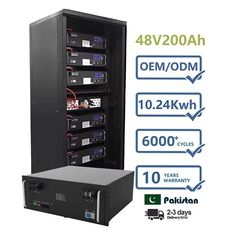 Smart BMS LiFePO4 10kwh 50 Kwh 24V 48V 100Ah 200Ah 280Ah Solar Lithium ion Server Rack Mounted Battery Pack For Solar System
