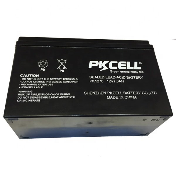 Deep Cycle Battery Sealed Lead Acid Rechargeable Battery 7ah 12v Battery For Home Alarm System