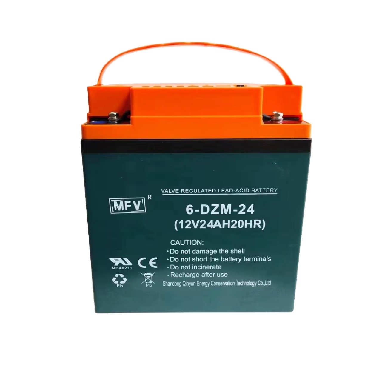 Convenient 12V 24AH Lead-Acid Battery Premium Product Type