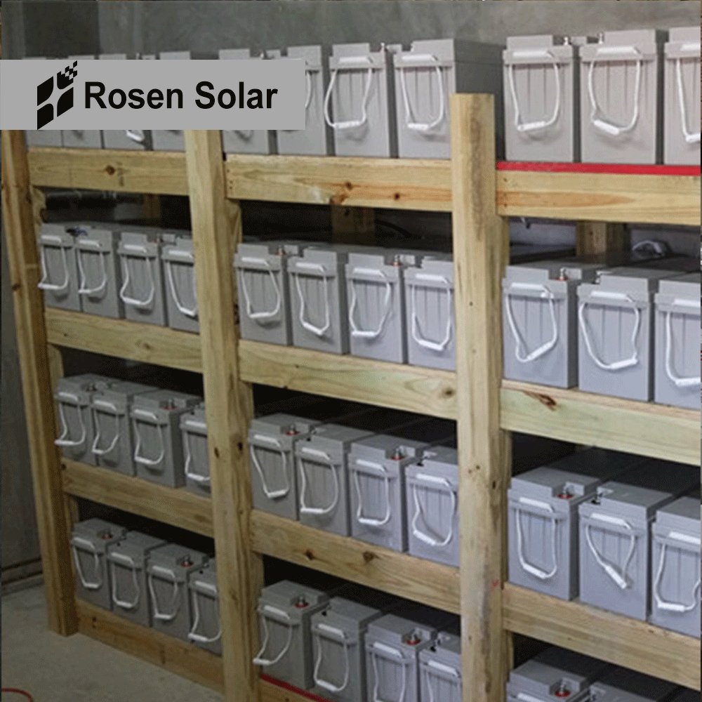 Lead Acid Battery 12V AGM 150AH 200AH Solar Battery Storage Power