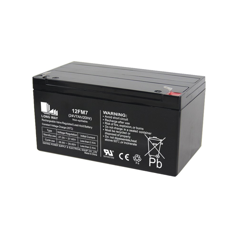 Good storage performance Maintenance Free 24V7Ah 12FM7 Power Electrical Children's Toy Car VRLA Agm Lead acid Battery