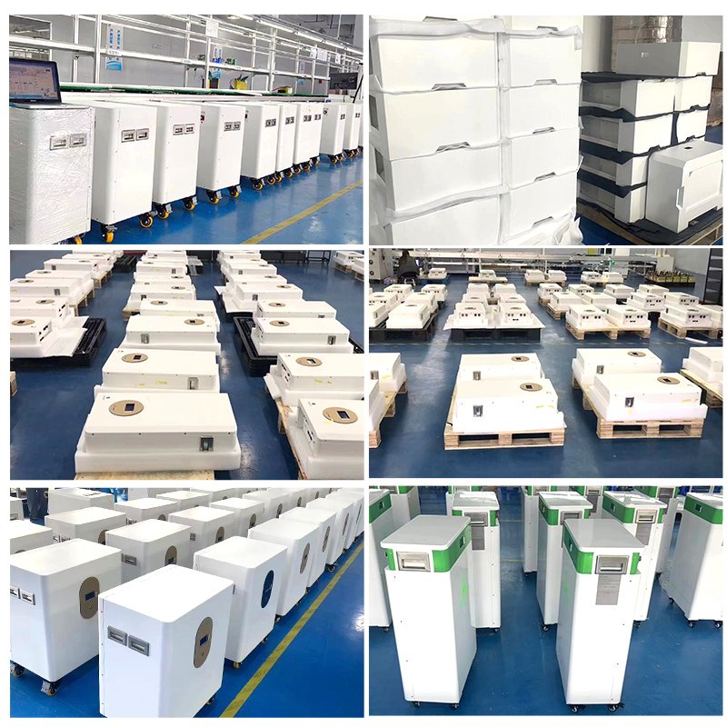 Solar Energy akku Solarbatteri 51.2v 100ah 200ah lifepo4 battery 5kwh 10kwh Lithium Battery 48v Power wall mounted Powerwall