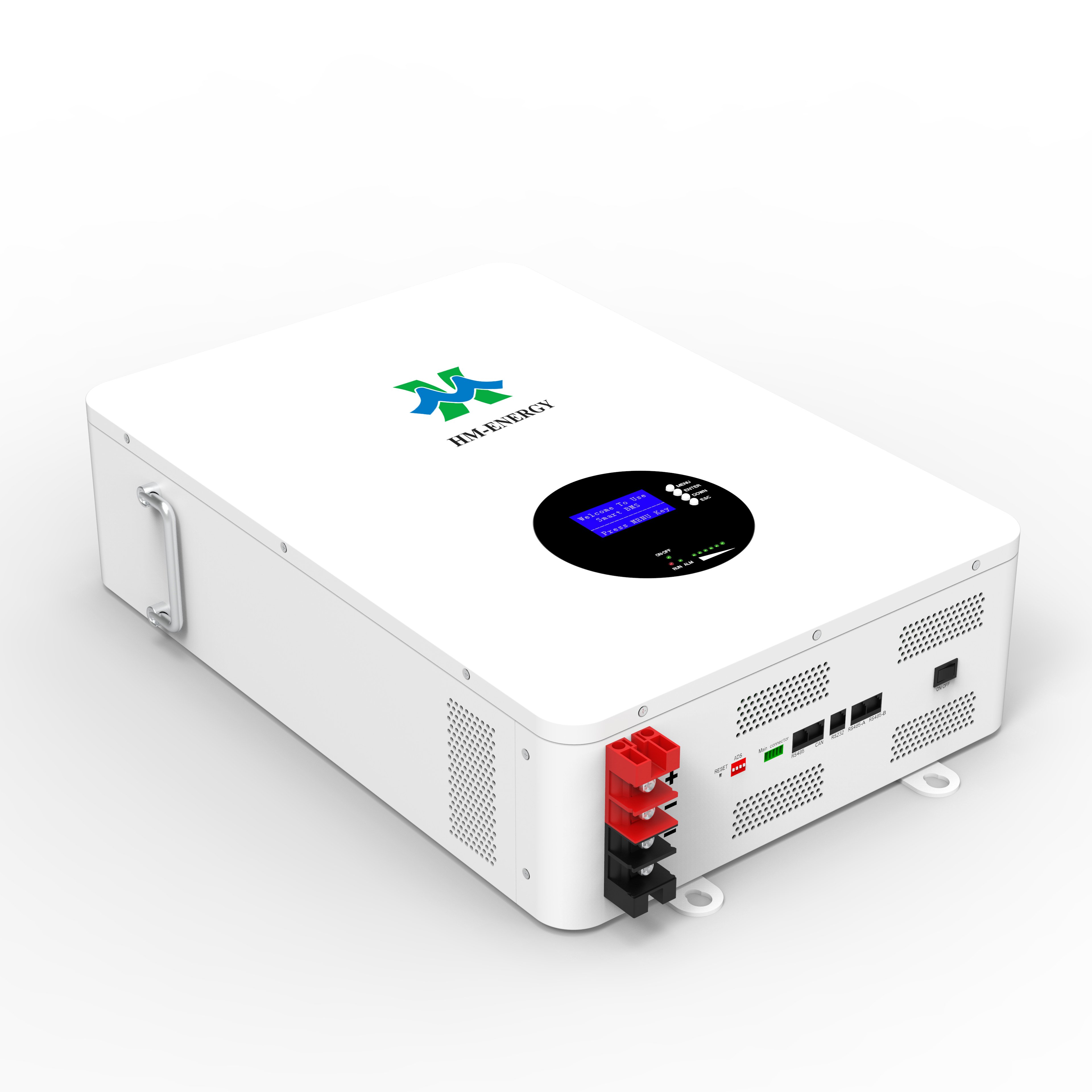hot lithium battery packs 51.2V connect solar inverter 100a 200a 280a lithium battery packs communicate with deye