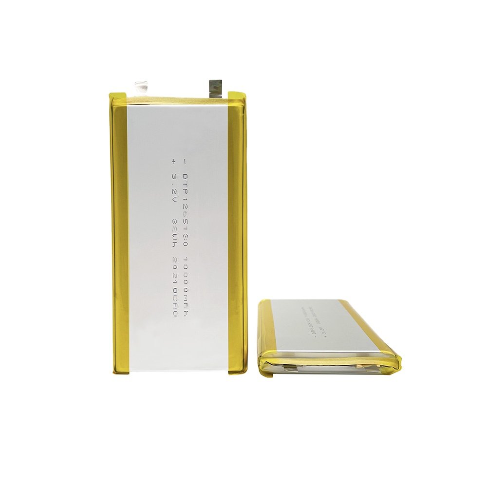 Rechargeable 1265135 Lipo Battery Pouch Cells 10Ah Li-ion Batteries 3.7V Lithium ion Battery for Power Bank