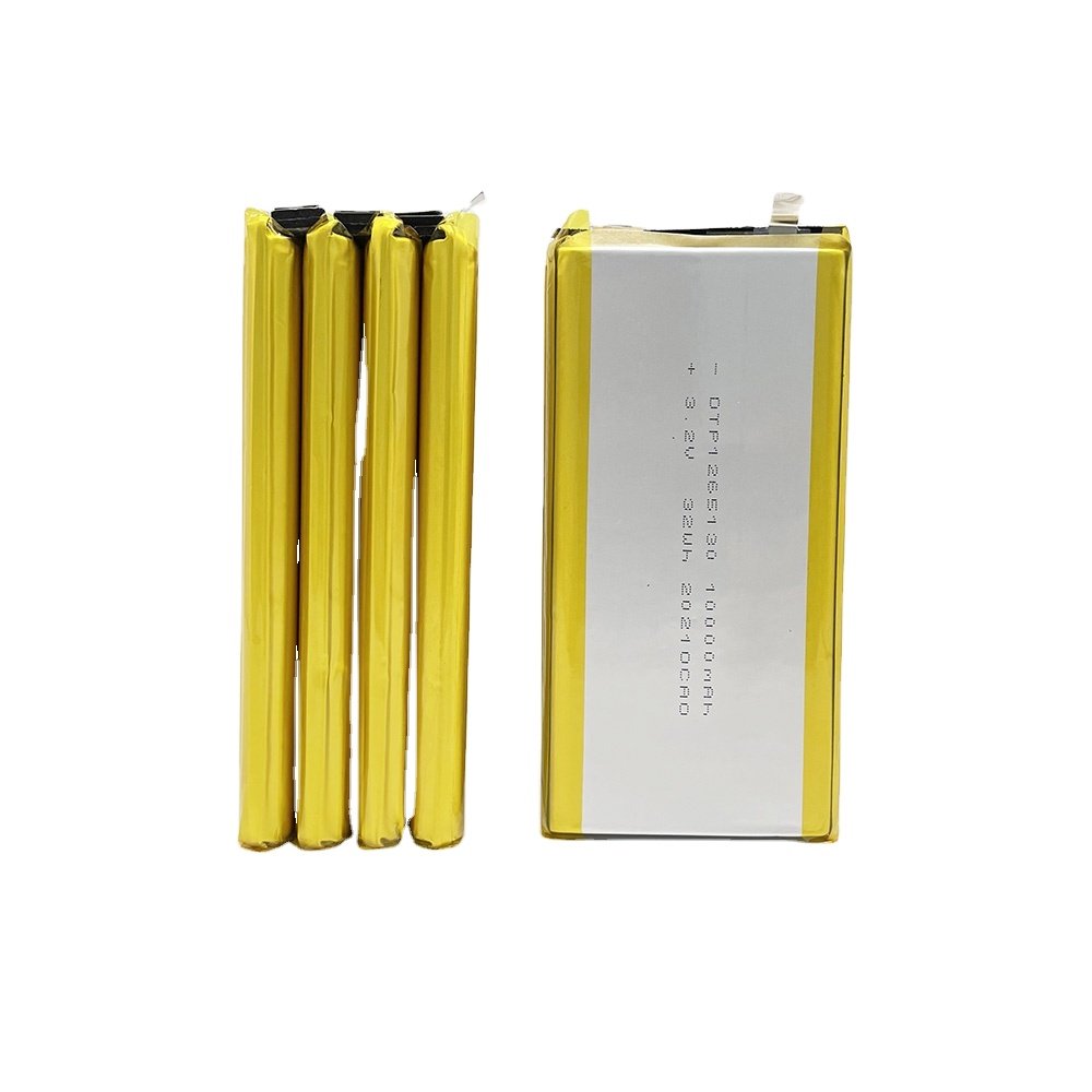 Rechargeable 1265135 Lipo Battery Pouch Cells 10Ah Li-ion Batteries 3.7V Lithium ion Battery for Power Bank