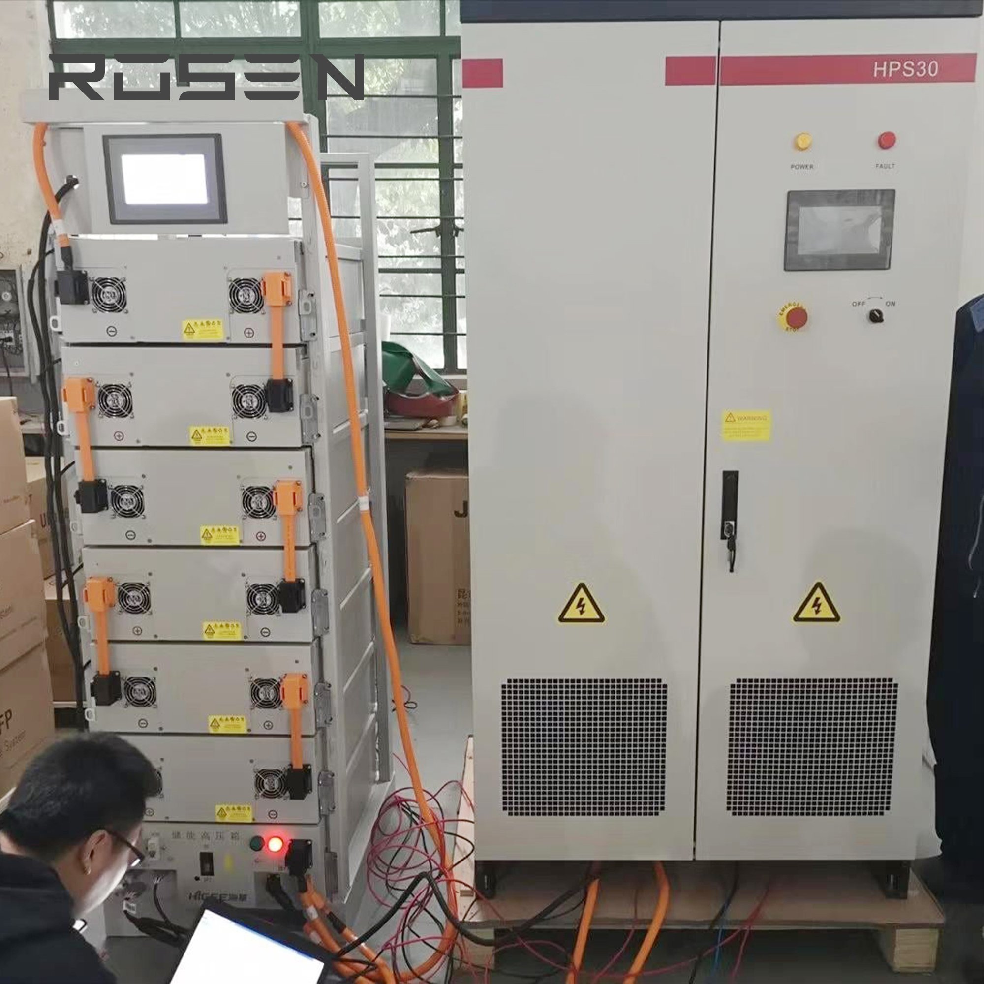 30KWH Storage Battery 50KWH Storage Battery high voltage solar container stacked lithium ion battery