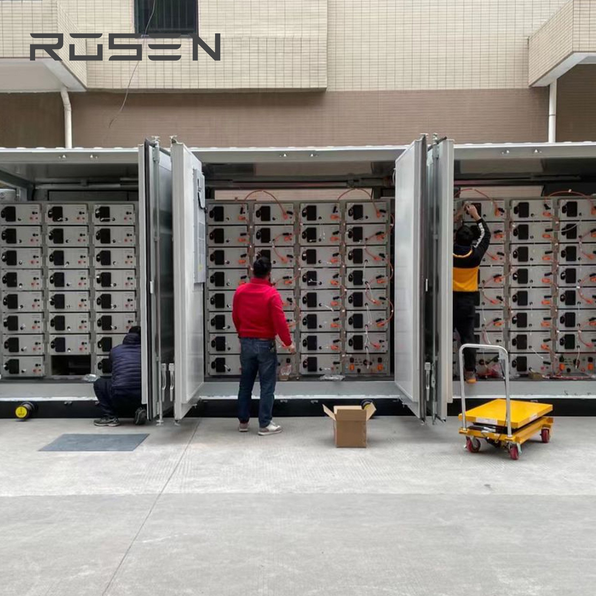 30KWH Storage Battery 50KWH Storage Battery high voltage solar container stacked lithium ion battery