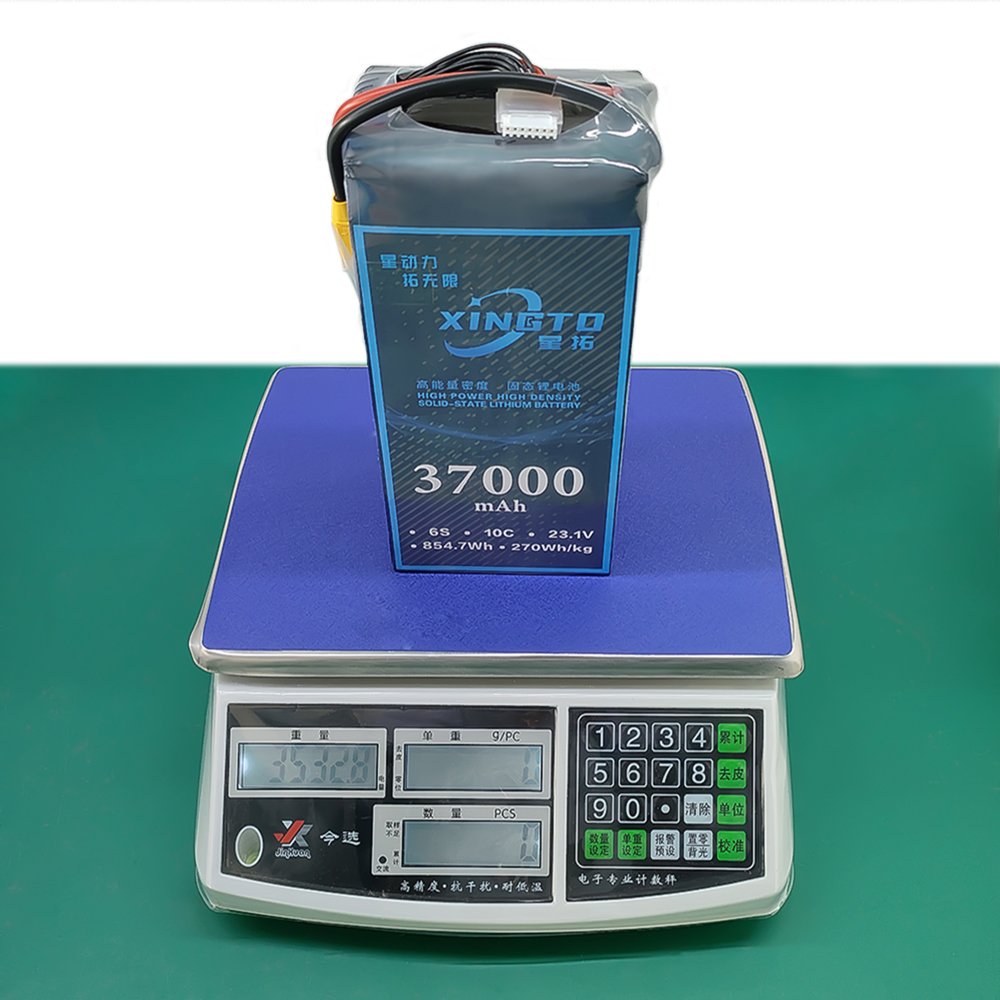 Hotsale Xingto Hv Lion Pack lithium ion batteries drone lipo battery 23.1V 10C 6S 37000mah For Drone UAV