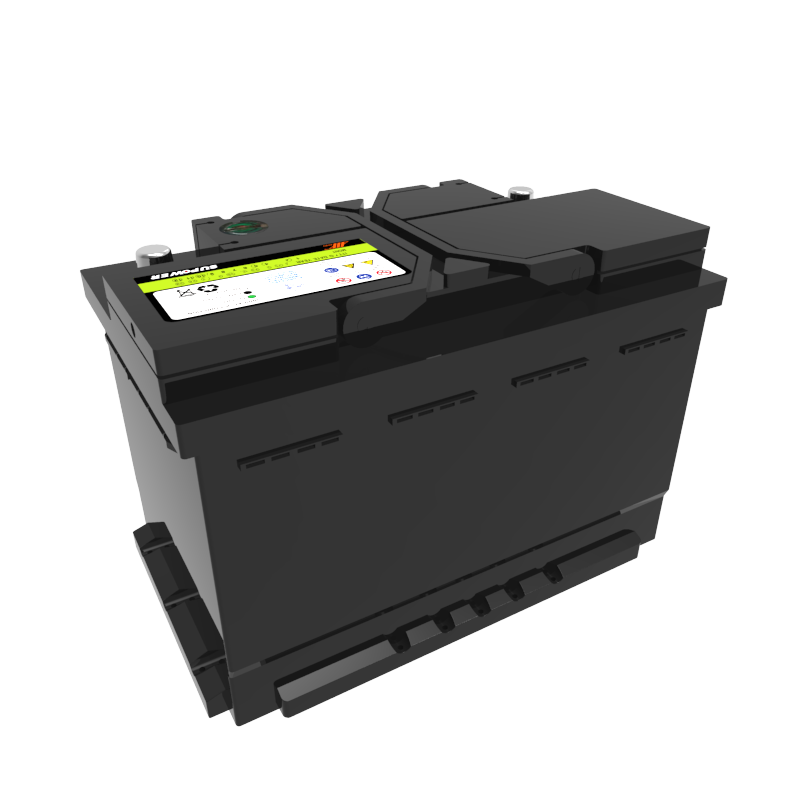 12V 66Ah lead acid battery OEM car maintenance-free battery SUPOWER DIN66