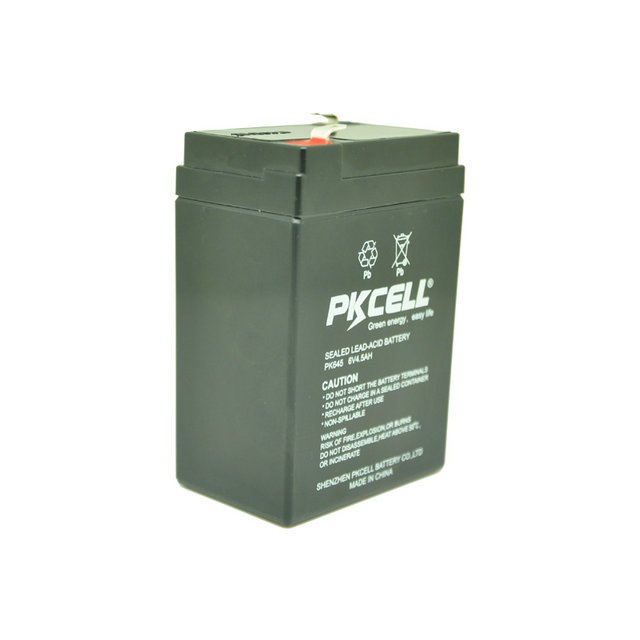 Sealed 6V 4.5Ah rechargeable Lead Acid Battery