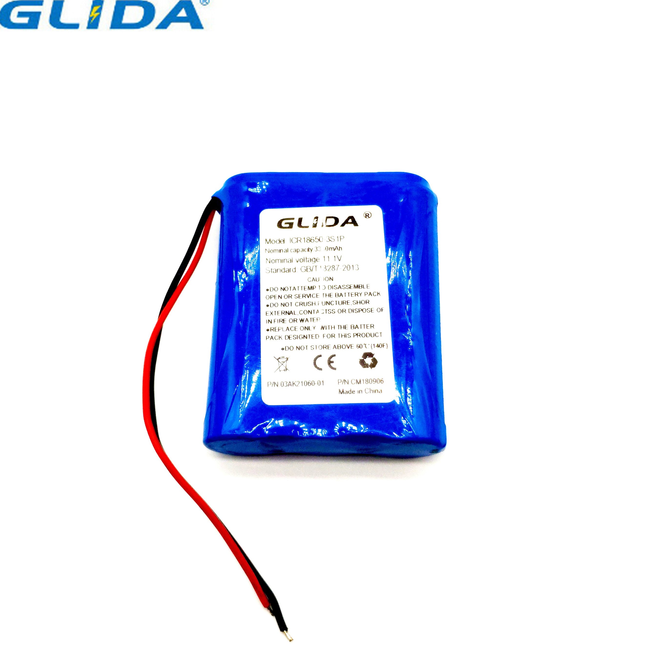 UPS 3s1p ICR 18650 11.1V li-ion rechargeable battery pack 2200mah custom OEM CE Rohs KC FCC PSE IEC62133 UL2054 MSDS UN38.3