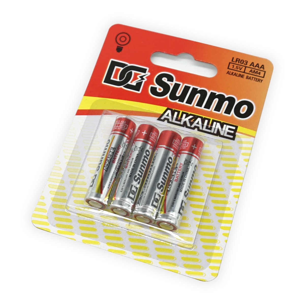 High Capacity Alkaline Battery 1.5V AA Size LR03 AM4 Battery