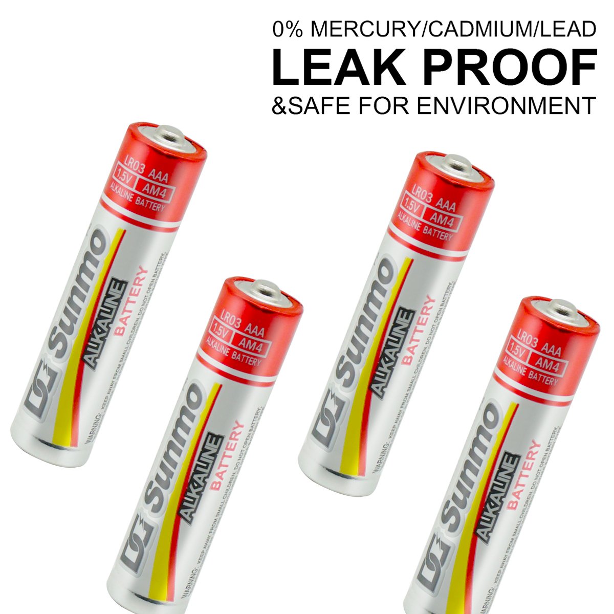 High Capacity Alkaline Battery 1.5V AA Size LR03 AM4 Battery