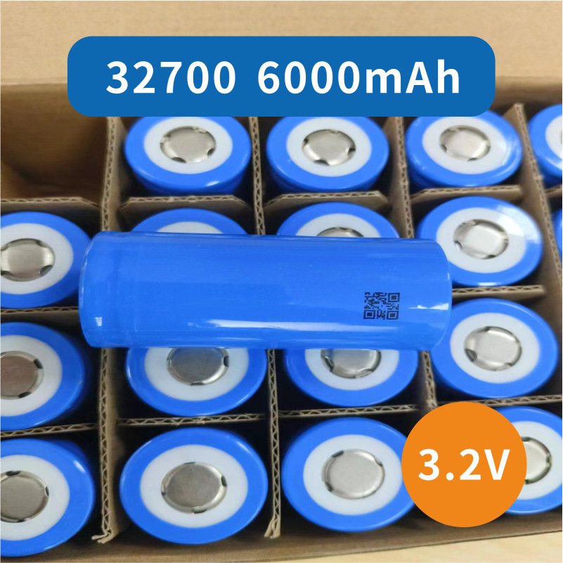 32700 lithium iron phosphate battery 6000mAh vehicle outdoor energy storage 3.2V cycle 2000 times