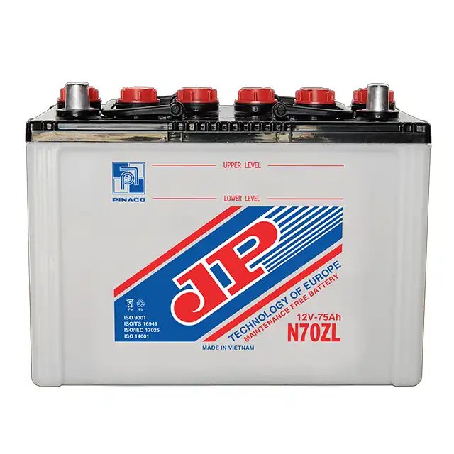 N70ZL (12V-75Ah) Rechargeable VRLA Lead Acid Battery Maintenance-Free UPS Backup Power Replacement for Energy Storage