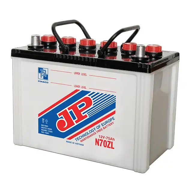 N70ZL (12V-75Ah) Rechargeable VRLA Lead Acid Battery Maintenance-Free UPS Backup Power Replacement for Energy Storage