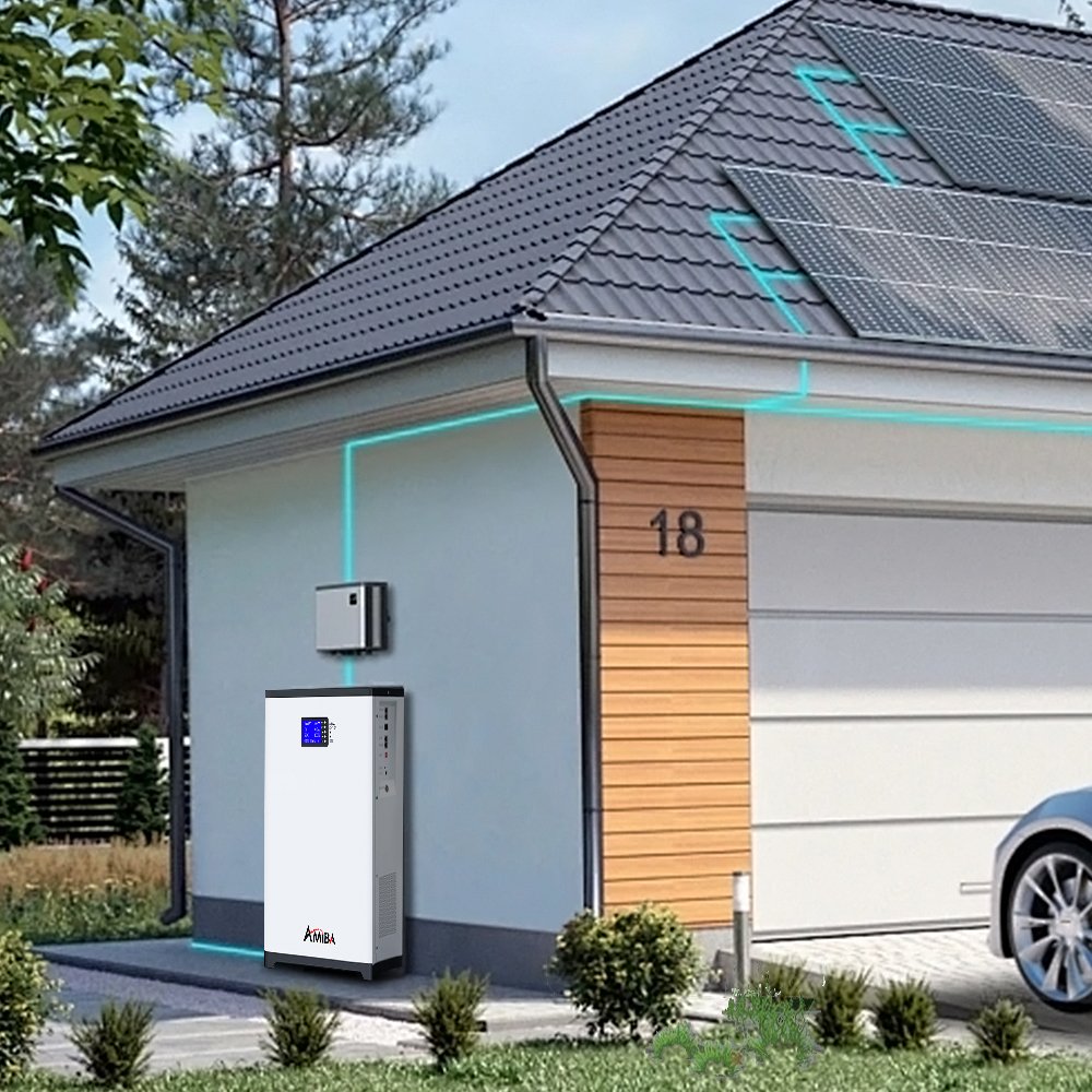 Powerwall 48V Solar Battery Energy Storage 51.2V 100ah 200ah 5Kw 10Kw 20Kw Wall Mount Lifepo4 Lithium Ion Battery