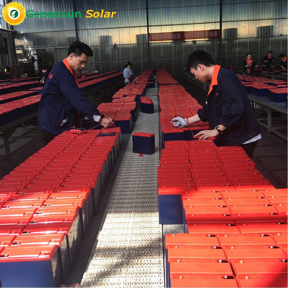 Free OEM Greensun Rechargeable Sealed Lead Acid Battery 12V 150 Ah Leoch Battery 150Ah 200Ah 100Ah