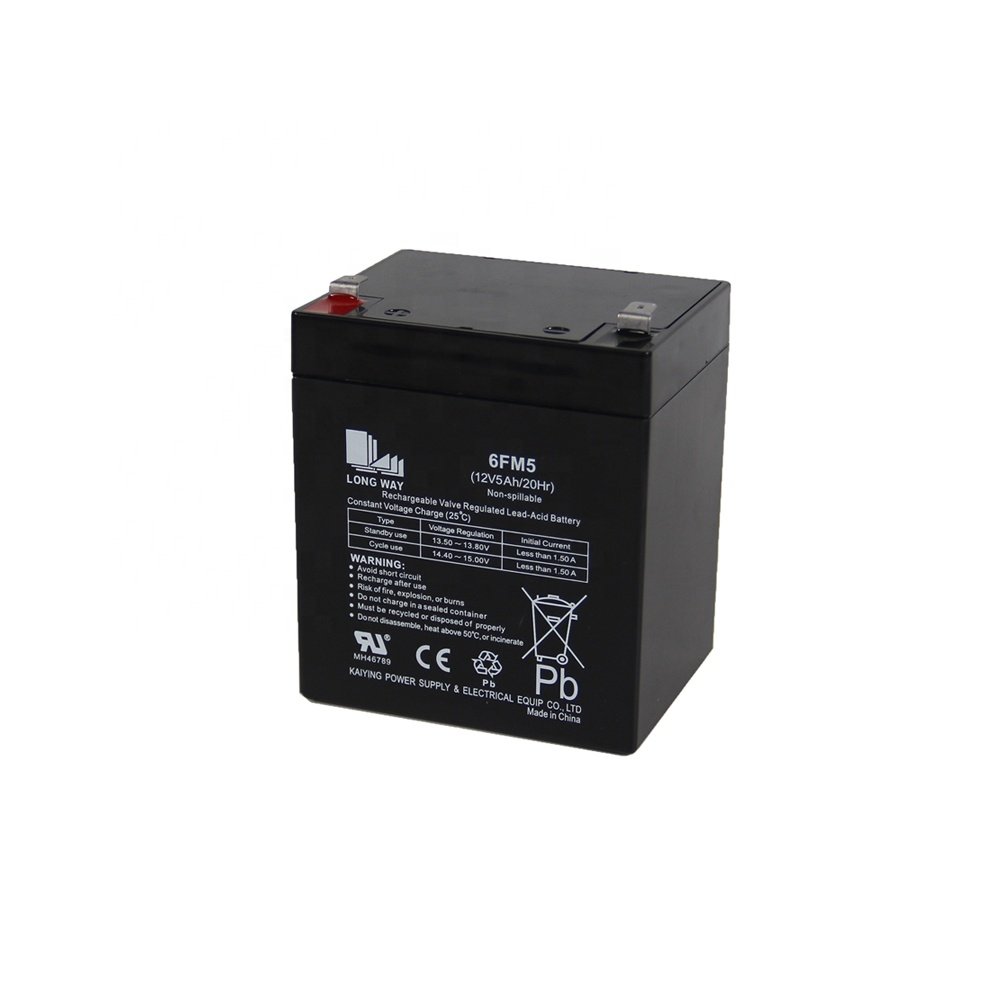 Hot Selling 12V5Ah Electric Bicycles/Scooters with 6V Lead Acid Battery for Storage Electric Cars Toys Power Tools UPS