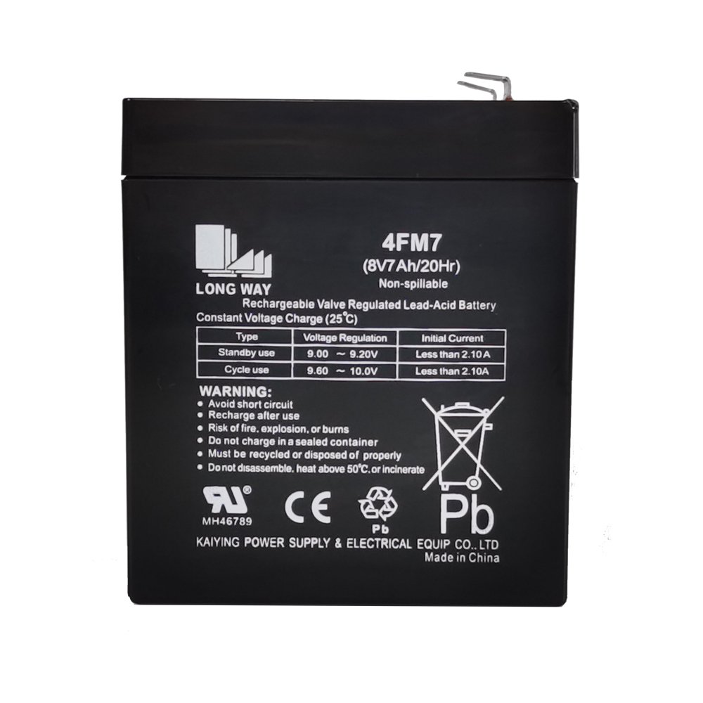 Original design 8V7Ah battery used portable sound speaker system lead acid battery