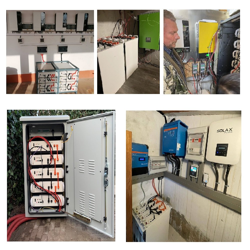 PYTES 5kWh Lithium Ion Solar Batteries Renewable Home Energy Storage System Battery 48V Power Bank