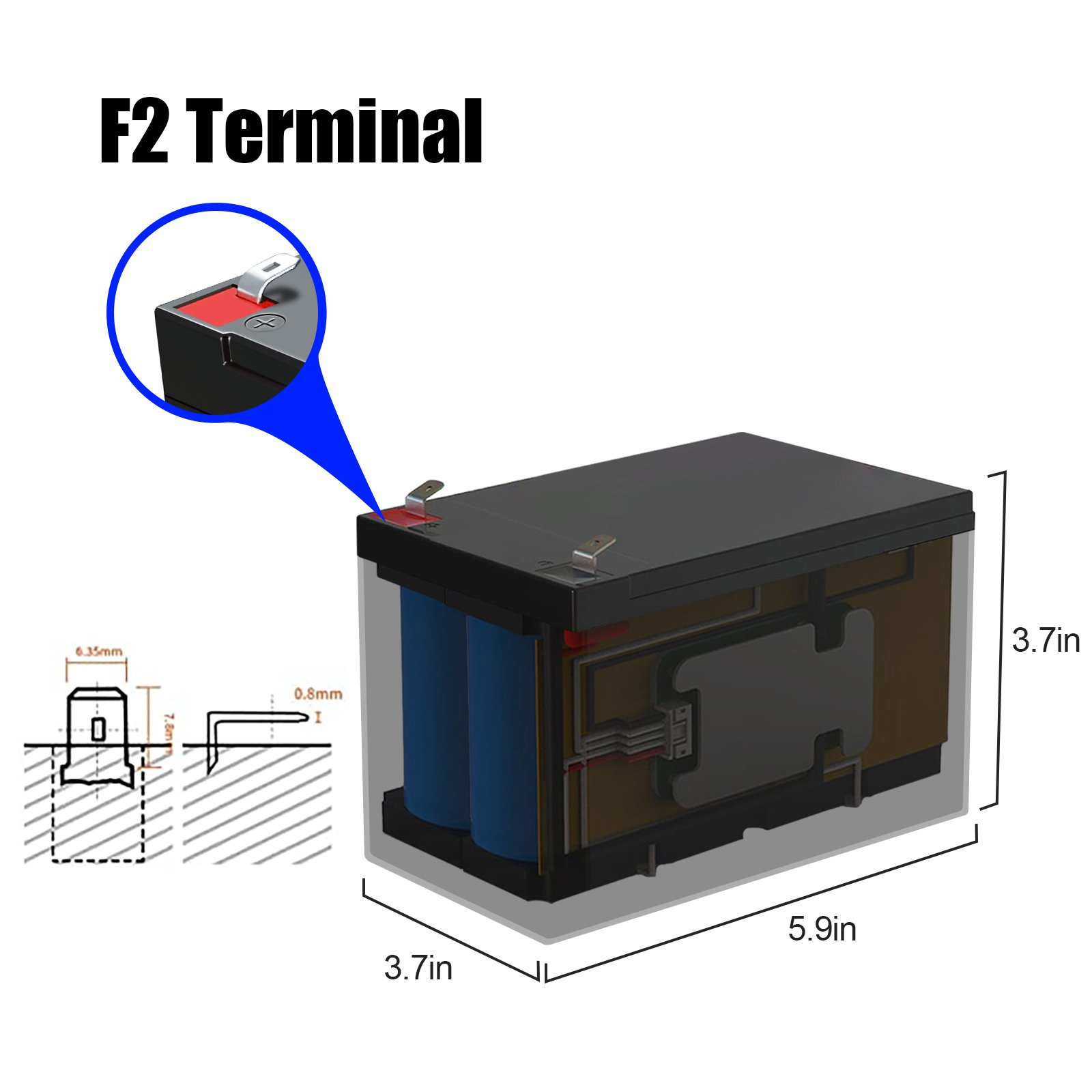 12V 24V 36V 48V 200AH LiFePO4 Battery Built-in BMS for Solar Power System RV Campers Golf Cart Off-road Solar Deep Cycle