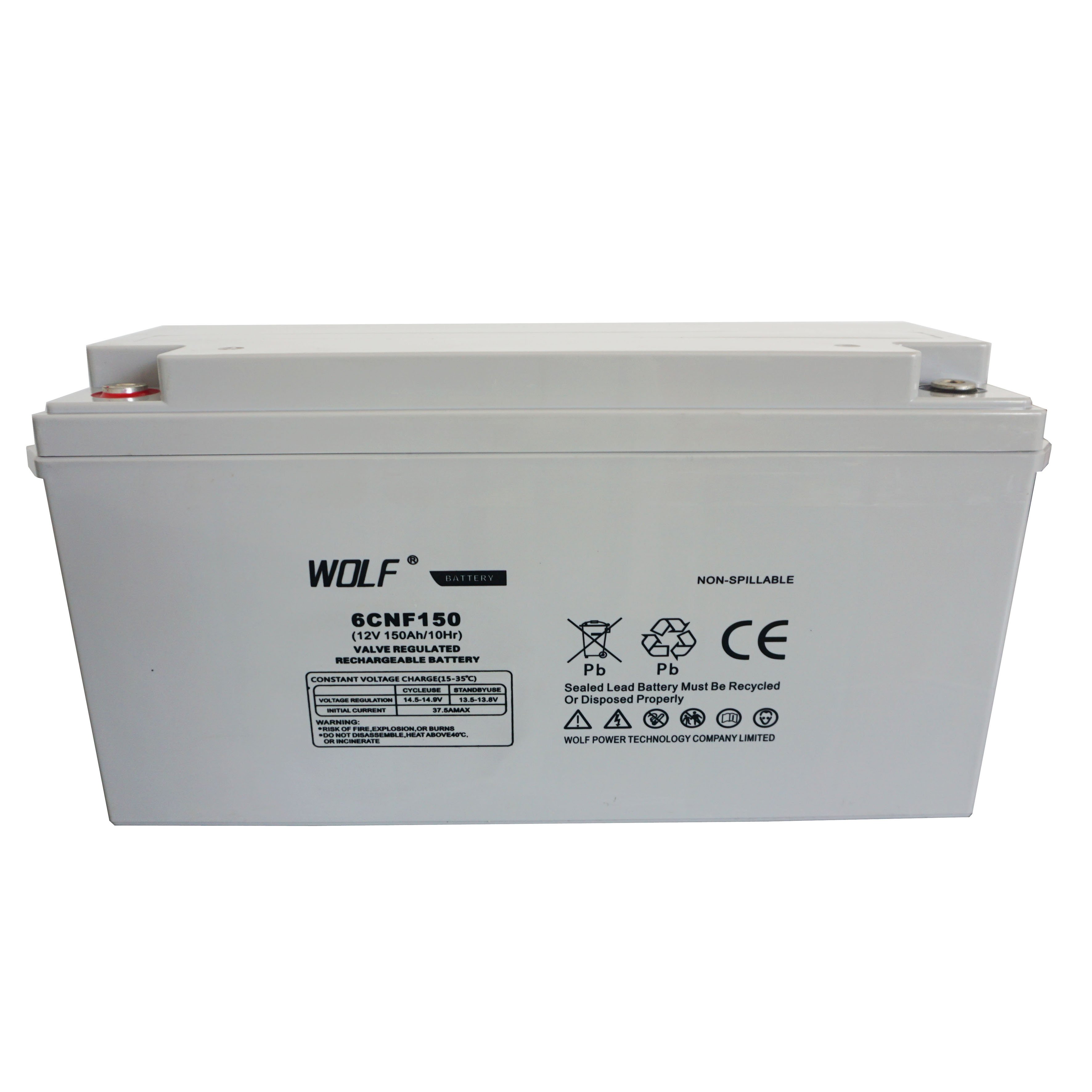 Europe gel 12v 24v deep cycle 150ah solar panel battery