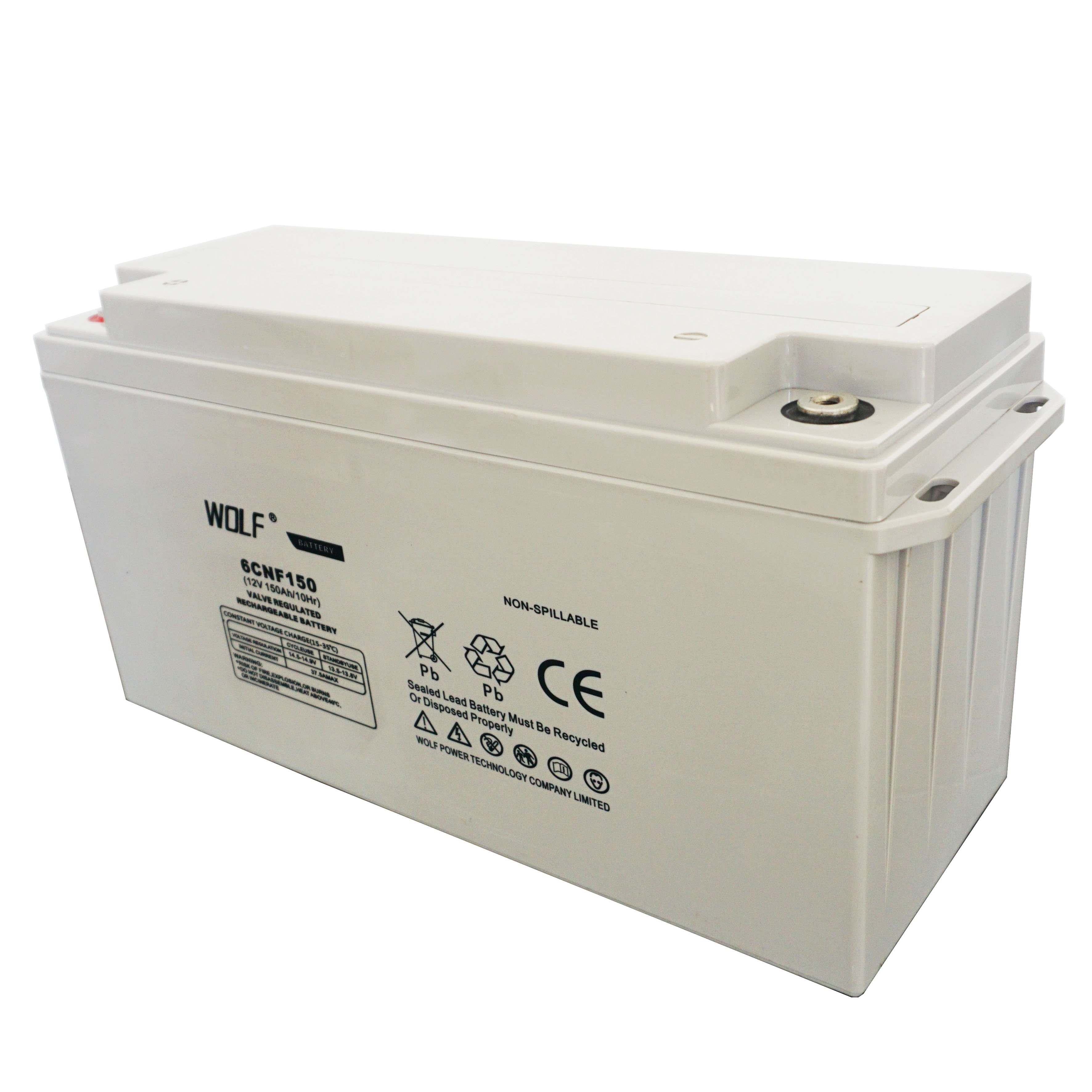Europe gel 12v 24v deep cycle 150ah solar panel battery