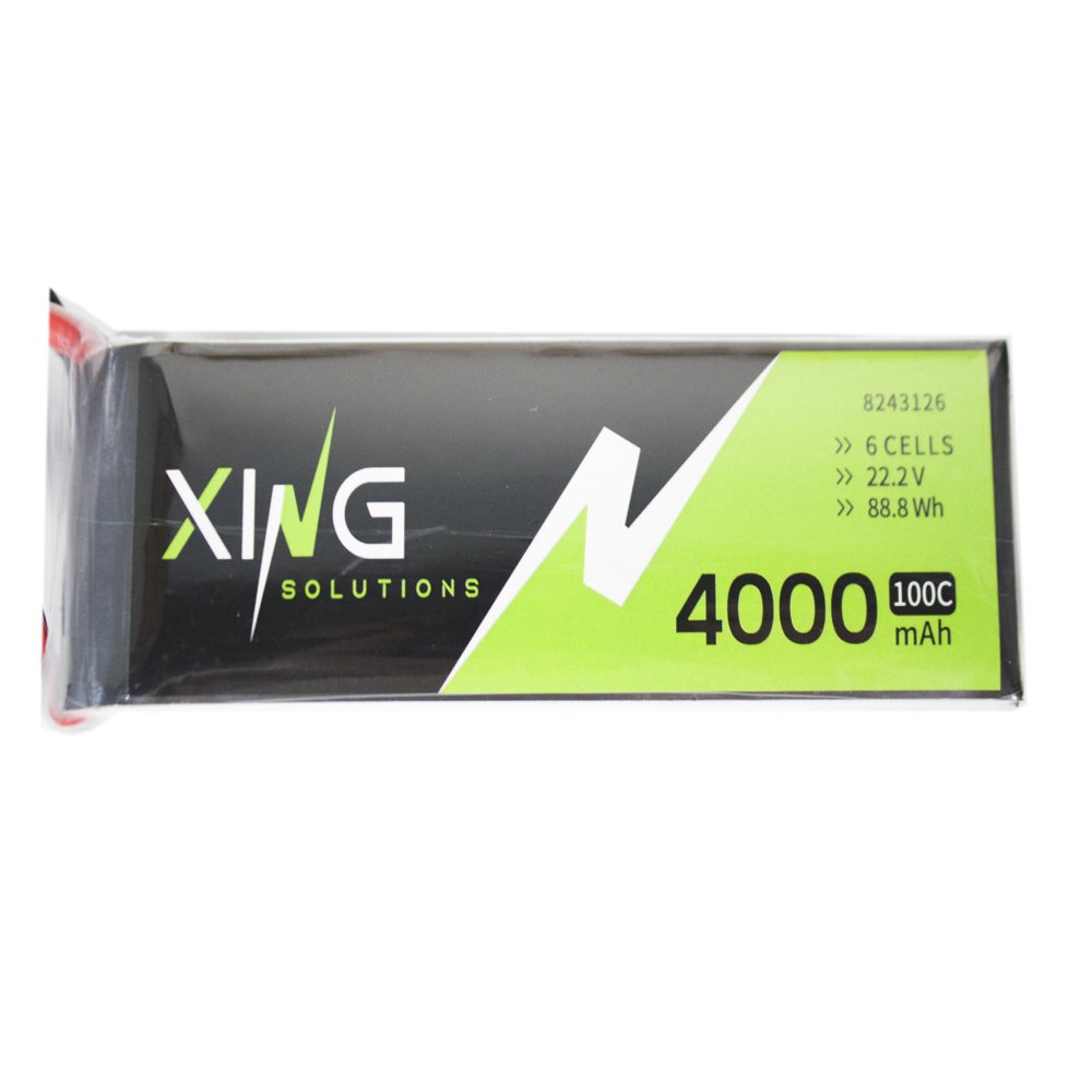Factory Price Lithium ion Polymer Battery high rate 80C 8243126 4000mAh 22.2V 6S1p UAV Batteries drone battery