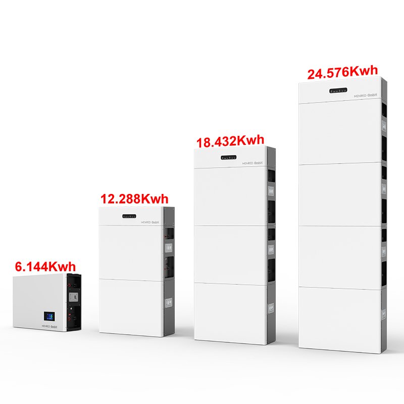 MENRED ESS 360ah 51.2v Lithium Iron Phosphate Battery Home Energy Storage Lifepo4 Stack Mount Battery