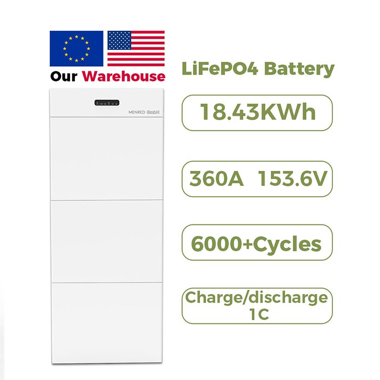 MENRED ESS 360ah 51.2v Lithium Iron Phosphate Battery Home Energy Storage Lifepo4 Stack Mount Battery