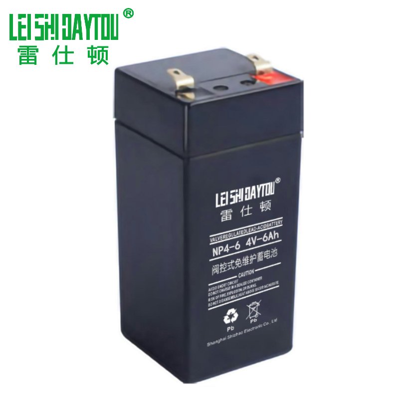 Sealed 4V Lead Acid Battery Maintenance-Free Kid's Toys Medical Equipment Solar Energy Storage Systems Alarms Security Systems